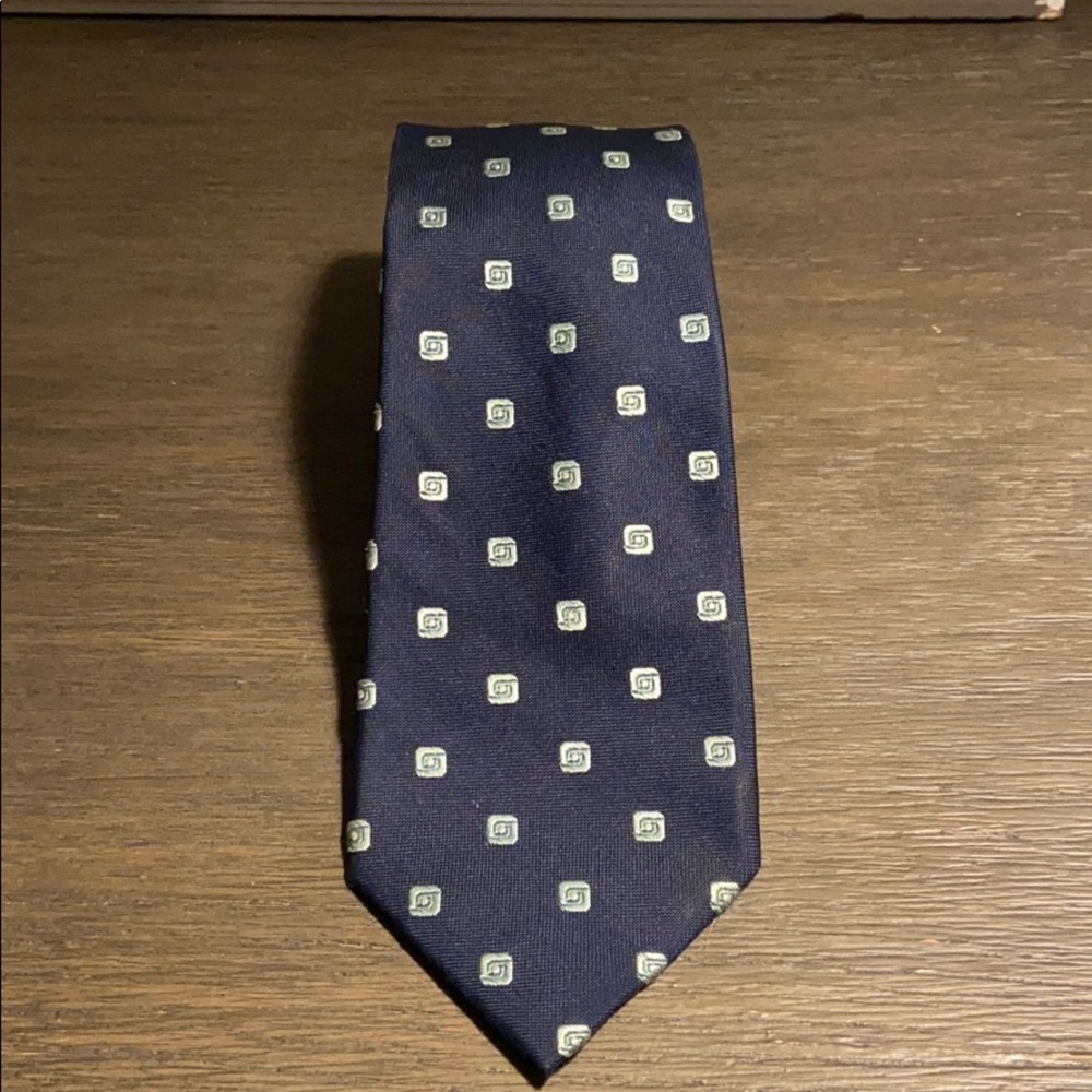 Navy blue tie